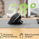 Addio dolori alle mani stando al PC con questo mouse verticale Acer